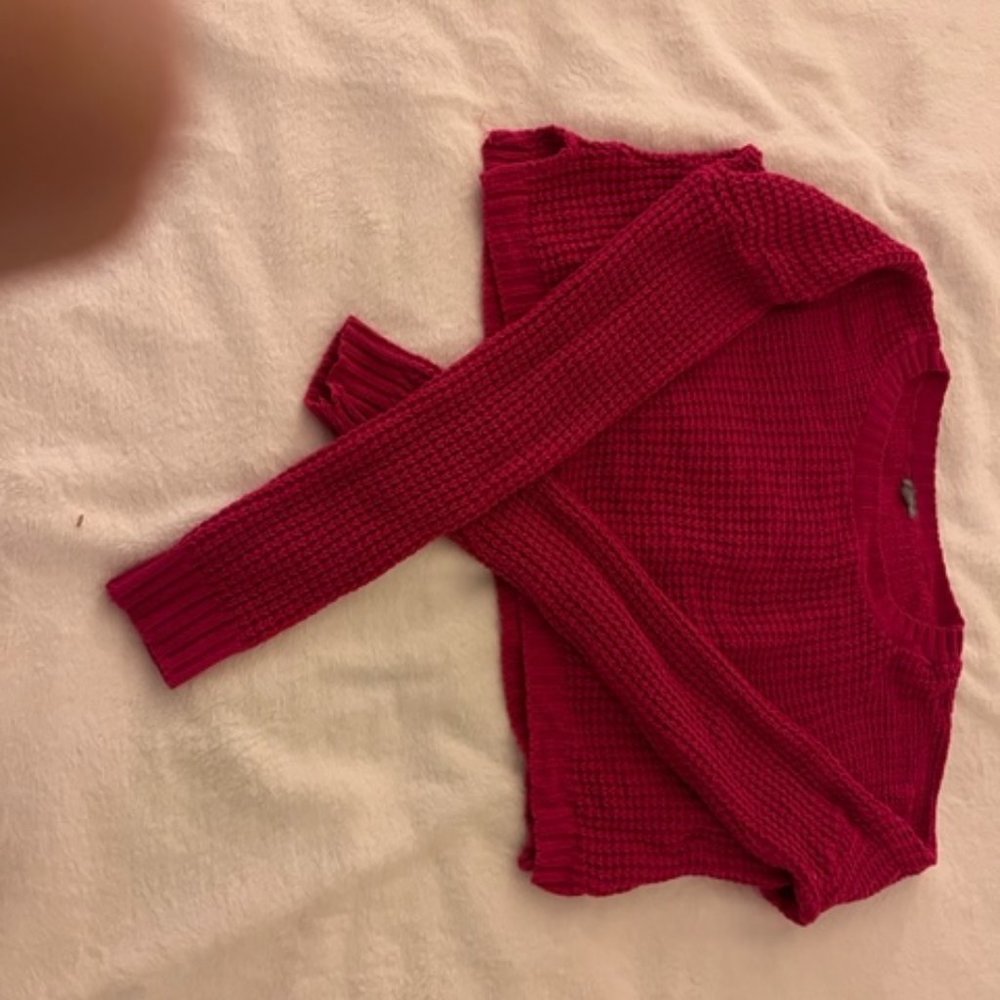 Hot pink sweater